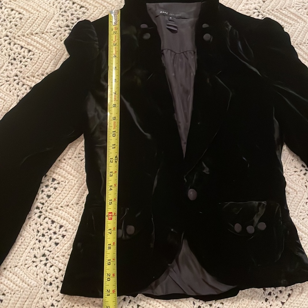 Marc Jacobs Velvet jacket size 4 - Picture 10 of 14